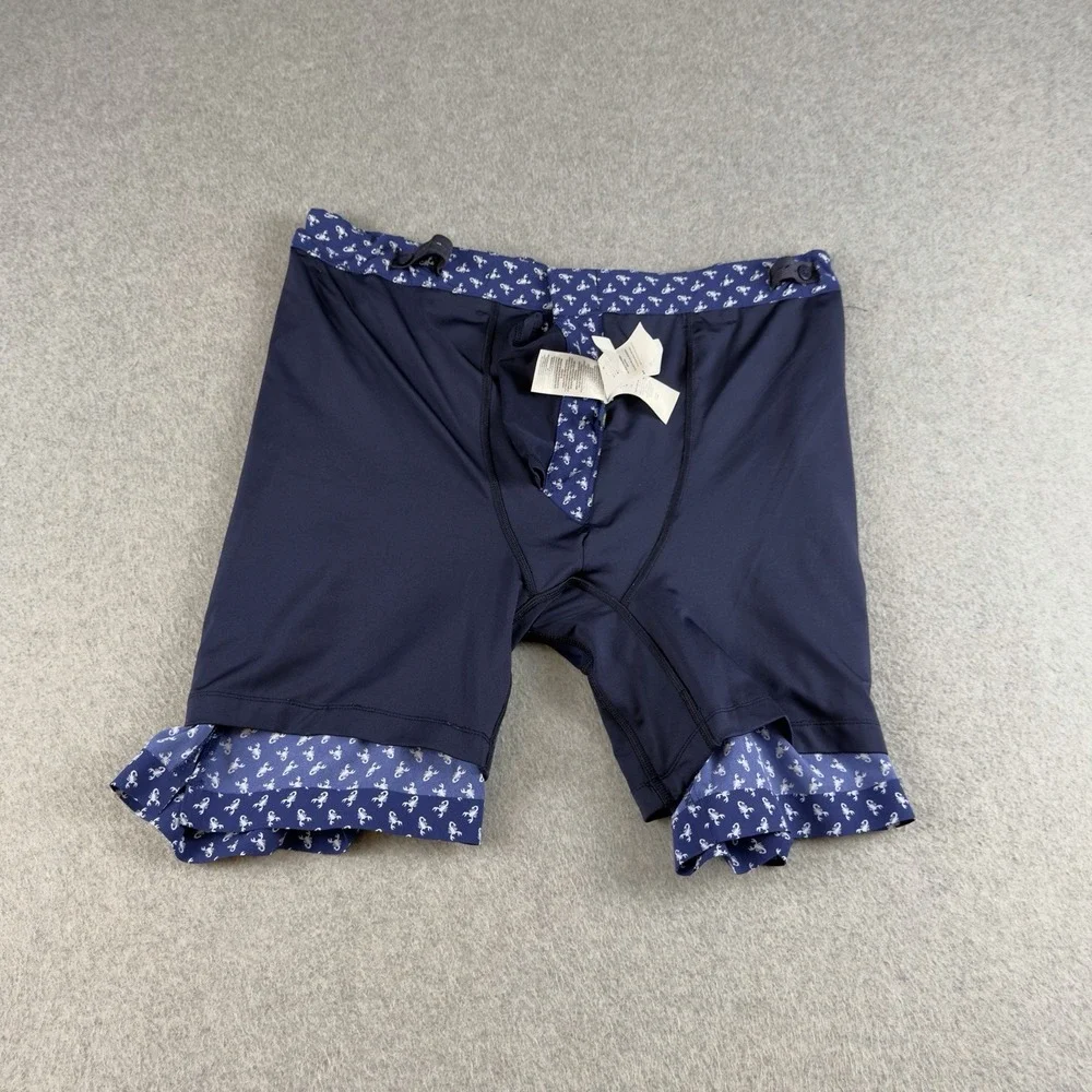 Polo Golf Ralph Lauren Scorpion Print Packable Stretch Golf Shorts Blue 34